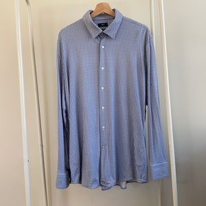 Hugo boss slim fit performance extra large button down shirt